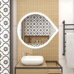 Rust Resistant Vanity Mirror With Lights Customizable Light Up Makeup Mirror for sale