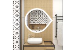 China Rust Resistant Vanity Mirror With Lights Customizable Light Up Makeup Mirror supplier