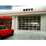 Thermal Insulated 40mm 0.35mm Steel Full View Garage Doors for sale