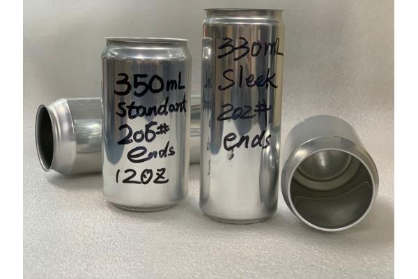 B64 Ends Bpani Printed 16oz SGS Aluminium Drink Cans