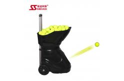 China Spinshot Tennis Shooting Machine LCD Display With Telescopic Rod And Battery supplier