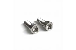 China Size M16 ASTM GR5 Self Tapping Titanium Screw Bolts 65mm Length supplier