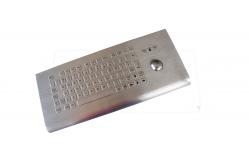 China IP65 vandal proof metal wall-mounted kiosk keyboard with optical trackball supplier