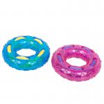 Rubber Materials Chew Tough Donut Puppy Teething Toys for sale