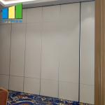 Aluminum Frame Sliding Door Partition Movable Sound Proof Partitions Wall For Restaurant for sale