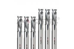 China Two Flutes Carbide End Mill Cutter Customized CNC End Mills For Wood supplier