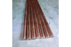 China ASTM B224 CuZr Copper Round Rod For Resistance Welding Electrodes supplier