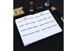 China Practical Wide Ruled Composition Notebook With Pen Loop / Double Bookmarks supplier