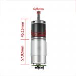 Waterproof Planetary Gear Motor Brushed Dc Customizable For Gas Pump