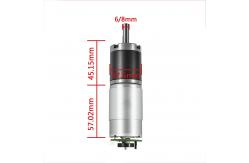 China Waterproof Planetary Gear Motor Brushed Dc Customizable For Gas Pump supplier