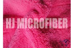 China Red Rose Cleaning Microfiber Cloths With 88% High Water - Absorption Rate 26X36cm supplier