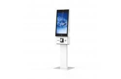 China 21.5 Inch Floor Standing Self Service Restaurant Kiosks With VPOS supplier