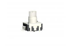 China 12mm EC12 rotary enocder with insulated shaft with switch EC1211-01-X2F-VH1 supplier
