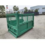 Customized Load Capacity Steel Stillage Cage With Latch Lock For Warehouse