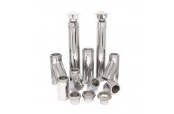 China CE Double Insulated Stove Pipe , Insulation Around Stove Pipe Long Lifespan supplier
