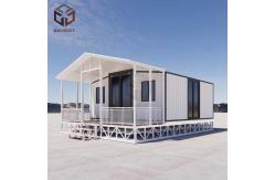 China Insulation EPS Expandable Double Wing Container House with Steel Door supplier