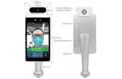 China Wall Mounted Face Recognition Thermal Camera IP65 Waterproof 128mm Width supplier