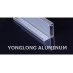 T4 T5 T52 T6 Anodized Wardrobe Aluminium Profile Extrusions Customized Shape for sale