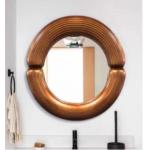 Irregularity Pink Vanity Mirror Fashion Princess Cloud Makeup Mirror Daily Makeup Korean INS Hanging Mirror