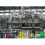 PET  Automatic Soft Drink Carbonated Filling Machine PLC Control