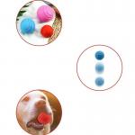 Dog Chew Toys Solid Rubber Balls Elasticity Teeth Cleaning Ball Diameter Solid Durable