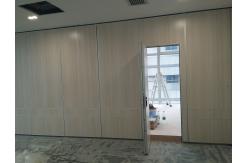 China Sliding Movable Office Partition Wall With Wheels Maximum 6 Meters Height supplier