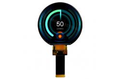 China 2 Wheeler Automotive TFT LCD 3.6 Inch 544x506 RGB Circular Display supplier