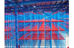 China Cold Store Drive In Pallet Rack Adjustable Pallet Racking With Centering Rails supplier