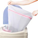 ISO9001 60x60CM Durable Zipper Mesh Laundry Bag for sale