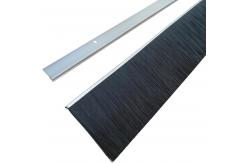 China PP Hair Door Bottom Seal Strip Brush Sweeps Frost Resistant supplier