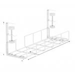 Detachable Super Sturdy Desk Cable Tray The Ultimate Cable Management Solution for sale