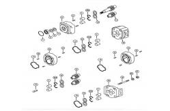 China Pgp350 Hydraulic Gear Pump Parts Repair For Tractors 323-5033-202 supplier