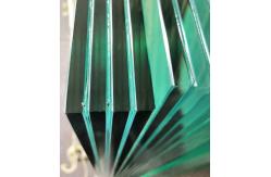 China Customized Size Clear Tempered Laminated Glass with PVB / SGP Interlayer supplier