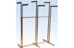 China Metal / Wood  Customized Color Display Rack Stand Garment Showrooms  600*500*1000mm supplier
