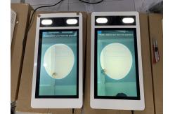 China 32 - 42C  Infrared Body Temperature Scanner No Contect Facial Recognition Entry System supplier