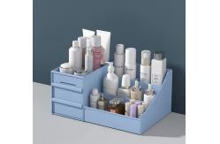 China Plastic Desktop Makeup Organizer Multilayer Box For Cosmetic Storage supplier