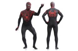 China Lycra Spandex Spiderman Halloween Adult Costumes Full Body Catsuit Zentai supplier