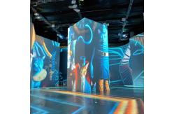China Immersive Projection Projector 6000 Lumens Brightness Short Throw Laser Projector supplier