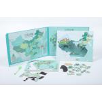 ODM Cardboard China Map Educational Jigsaw Puzzle For Preschoolers for sale