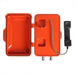 10W 85dbA IP67 SS cord Fire Fighter Telephone With Lights