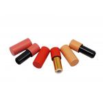 Red Spraying Aluminum Eco Friendly Lip Balm Tubes Bulk With Magnet for sale