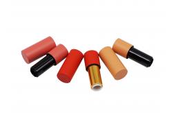 China Red Spraying Aluminum Eco Friendly Lip Balm Tubes Bulk With Magnet supplier
