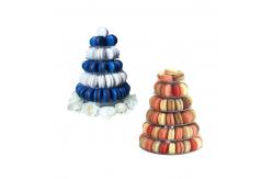 China 6 tier macaron tower wholesale macaron tower case macaron package supplier
