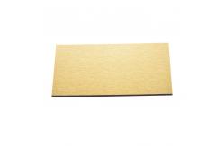China Impact-resistant Aluminum-Finished Composite Panel 2440mm Length supplier