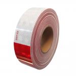 Exterior Railroad Prism Dot Reflective Tape For Trailers Self Adhesive Color Custom for sale