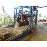 Twin Blade Sawmill Log Cutting Saw Swing Blade Sawmill, Angular Disk Saw