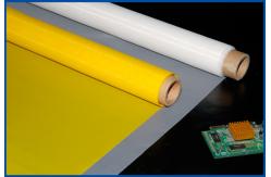 China Custom Monofilament Hygienic Polyester Screen Printing Mesh supplier