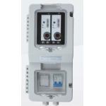 2 Position Wall Mounted Electric Meter Box / External Electricity Meter Box for sale