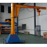 Column Mobile Electric Jib Crane 250kg Motorized Rotation 2-4m Span for sale