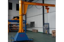 China Column Mobile Electric Jib Crane 250kg Motorized Rotation 2-4m Span supplier